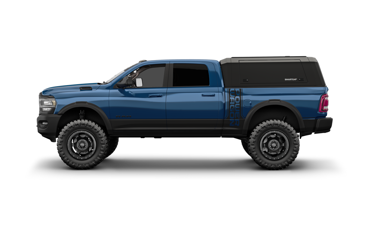 RSI SmartCap - Silverado/Sierra Truck Bed Cap Edge Defender Matte Black For 19-26 Chevrolet Silverado/Sierra 1500 6.5 Foot Standard Bed - ED0131-BN