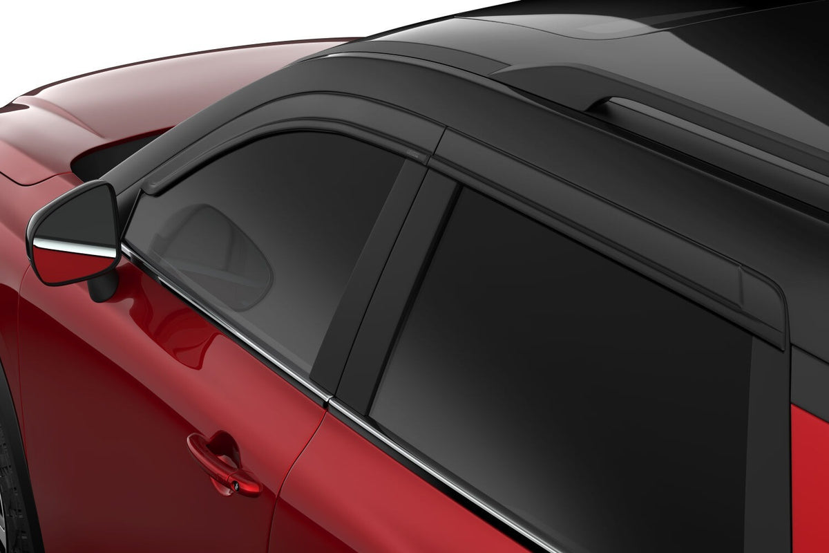 Husky Liners 2854129 Low Profile Ventvisor Deflector; Smoke; Outside Mount; 4 pc.