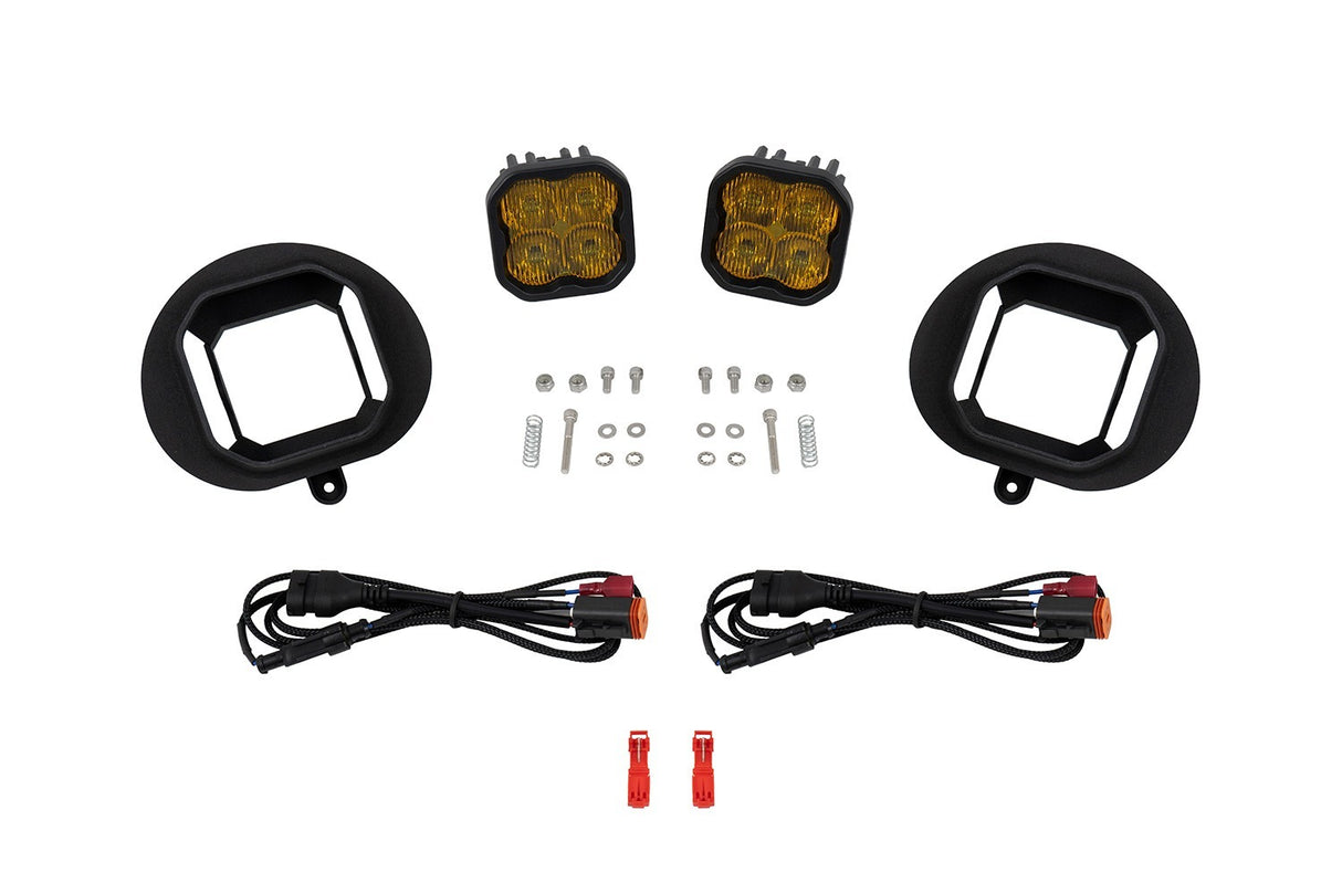 Diode Dynamics - SS3 Pro Type Sierra 2003 Kit ABL Yellow SAE Fog - DD8466