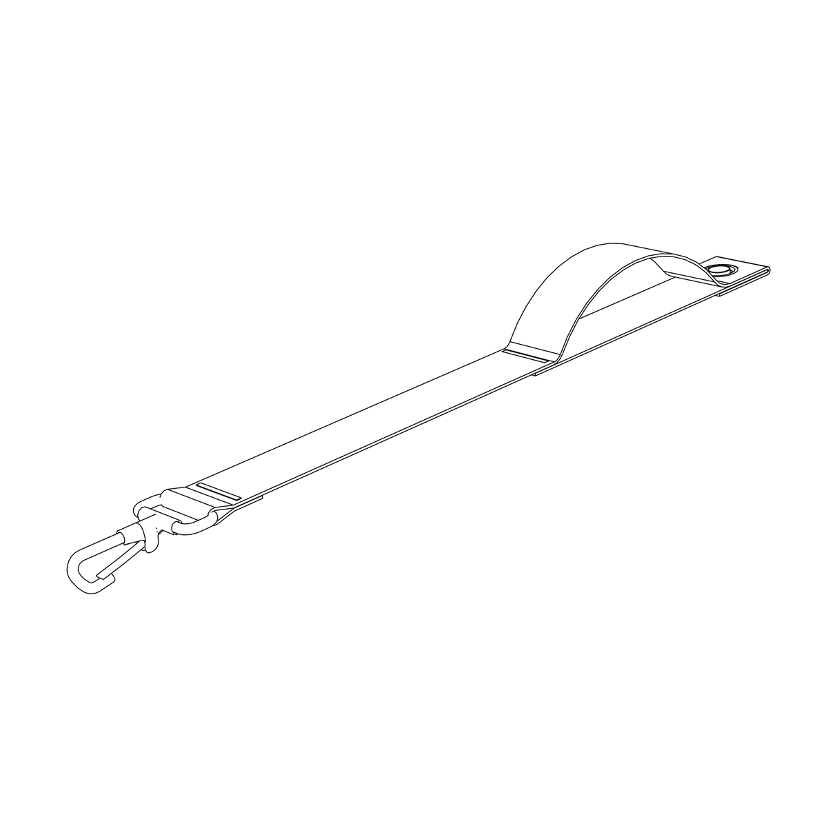 Thule - HITCH BACK-UP STRAP REPLACEKIT - 1540105239