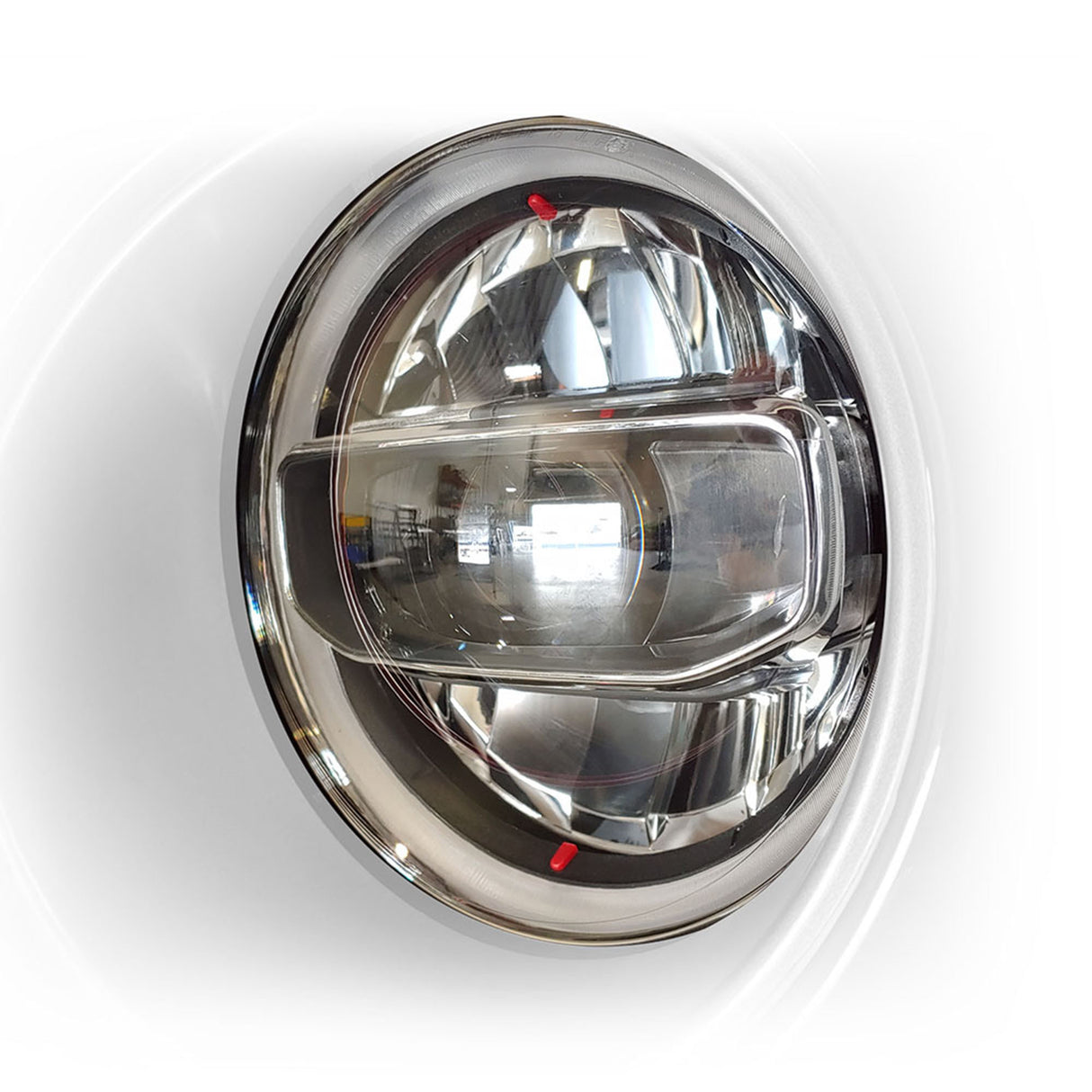 DV8 Offroad - Jeep JL & JT LED Headlights Chrome - HLCJL-01
