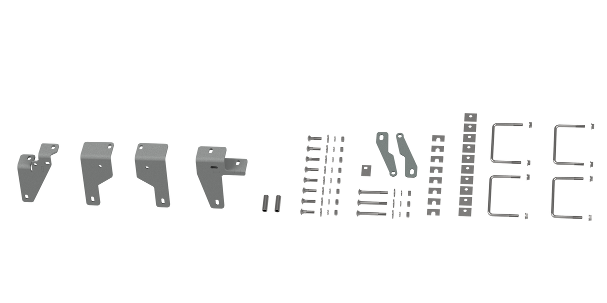 B&W - B&W Trailer Hitches RVR2605 Custom Installation Brackets For Universal Mounting Rails For Some RAM Trucks