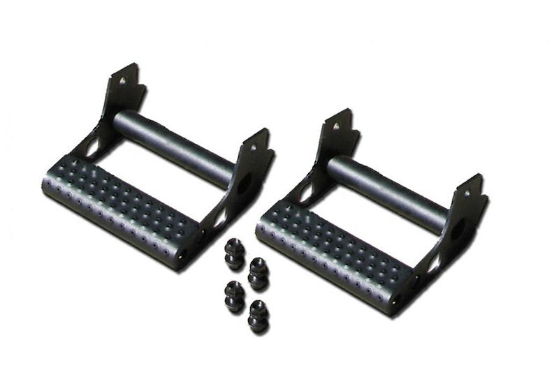 N-FAB - Rock Rail Detachable Step; Textured Black; Pair; - JPTS32