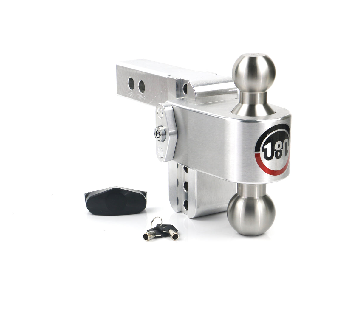 Weigh Safe - LTB4-2 Turnover Ball 4" Drop Hitch with 2" Shank