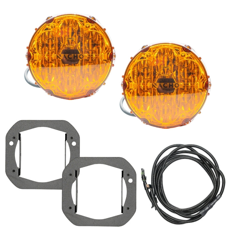 Nacho Offroad Technology - Bronco Fog Plug n Play Amber - V3BC1KASO
