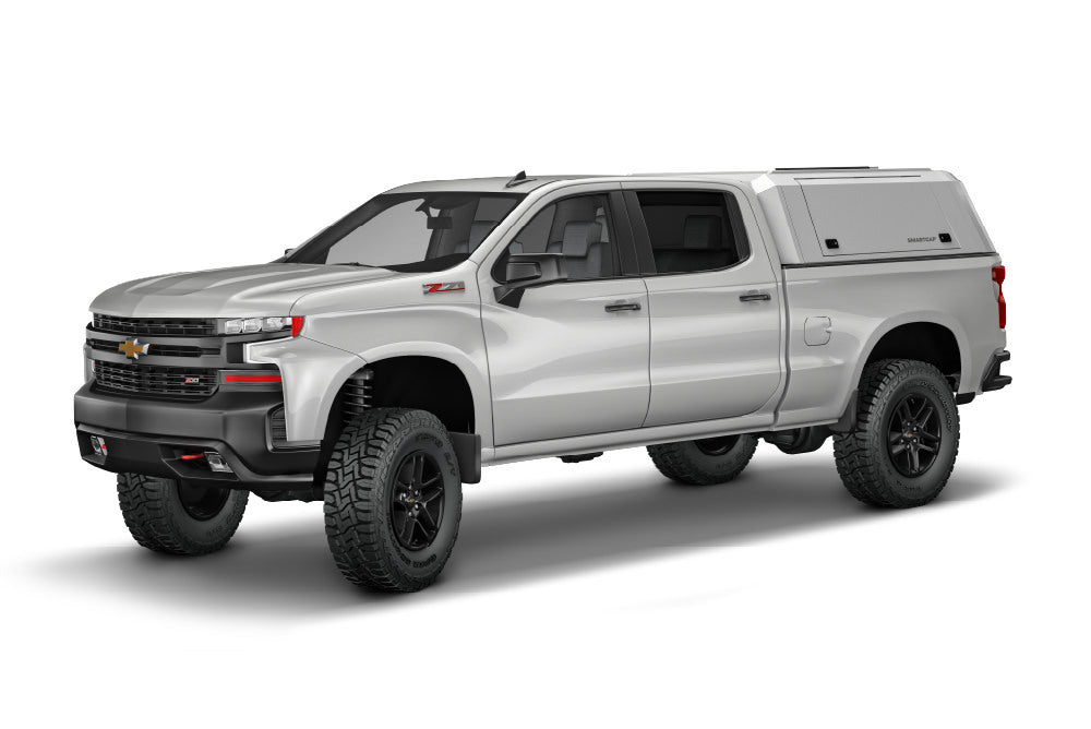 RSI SmartCap - Colorado/Canyon Truck Bed Cap SmartCapEVOc Commercial OEM White For 15-22 Chevrolet Colorado/Canyon Crew Cab 5 Foot Short Bed SmartCap - EC0105-WH