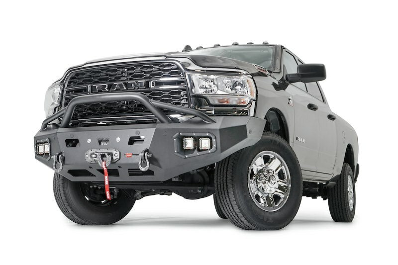 Warn - ASCENT HD BUMPER RAM 2500/3500 WITH PRERUNNER GUARD - 107003