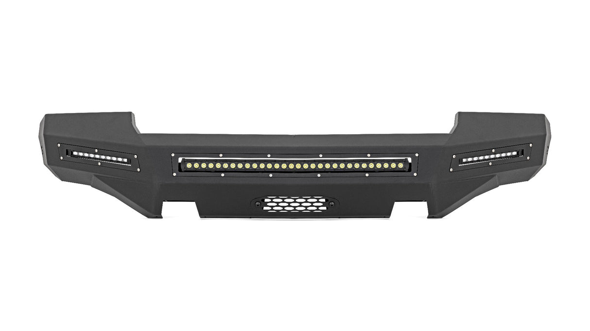 Rough Country - Front Bumper - Fabricated - Prerunner - LED - GMC Sierra 1500 (07-13) - 10913