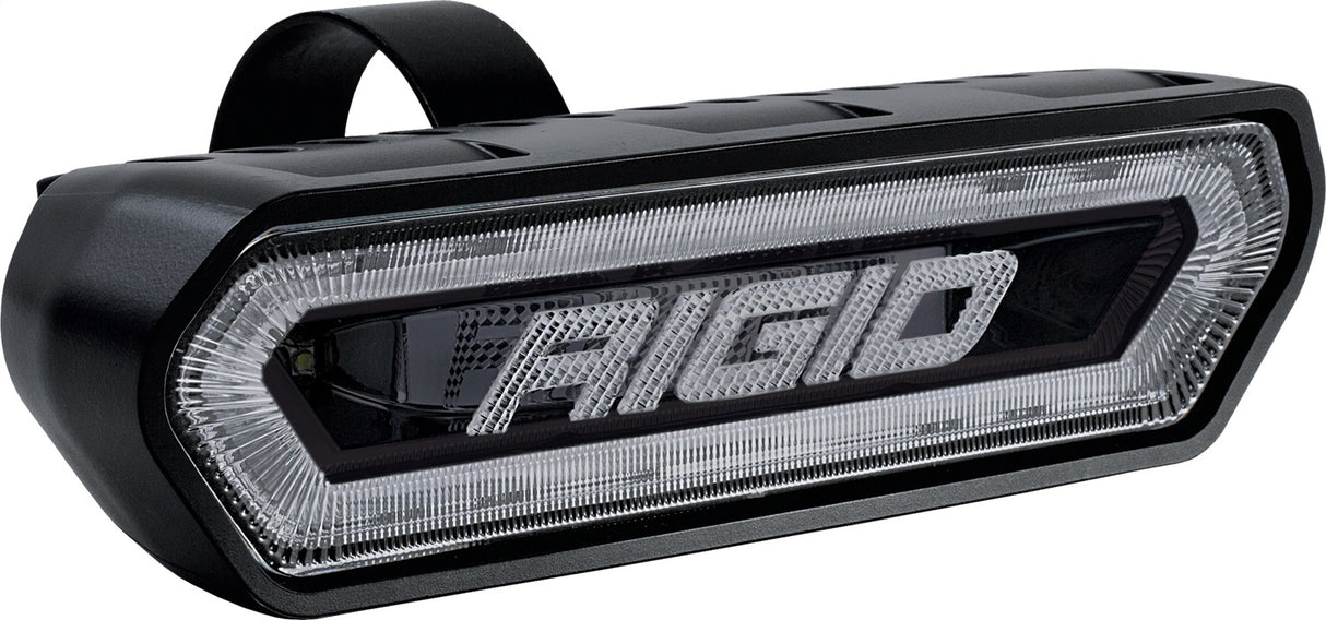 RIGID Chase, Rear Facing 5 Mode LED Light, Red Halo, Black Housing