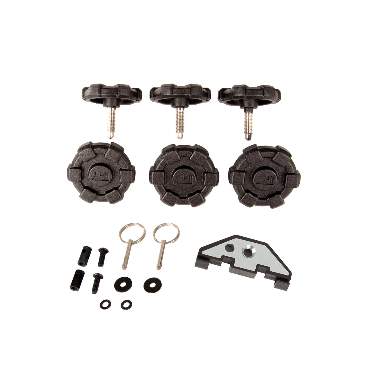 Rugged Ridge - Elite Hard Top Quick Removal Kit, w/Clips; 07-18 Wrangler JK, 4 Door - 13510.09