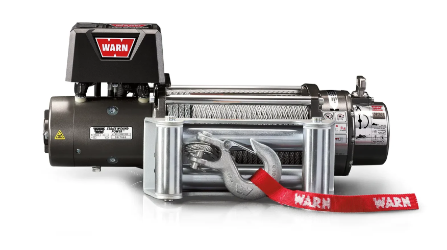 Warn - XD9 9,000lbs Metal Rope Winch - 28500