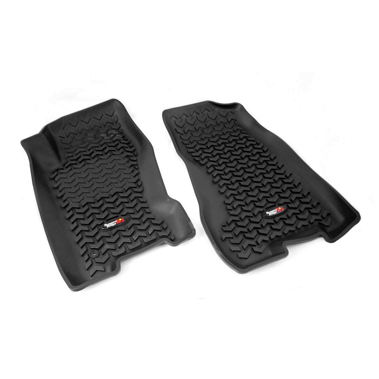 Rugged Ridge - Floor Liners, Front, Black; 99-04 Jeep Grand Cherokee WJ - 12920.27