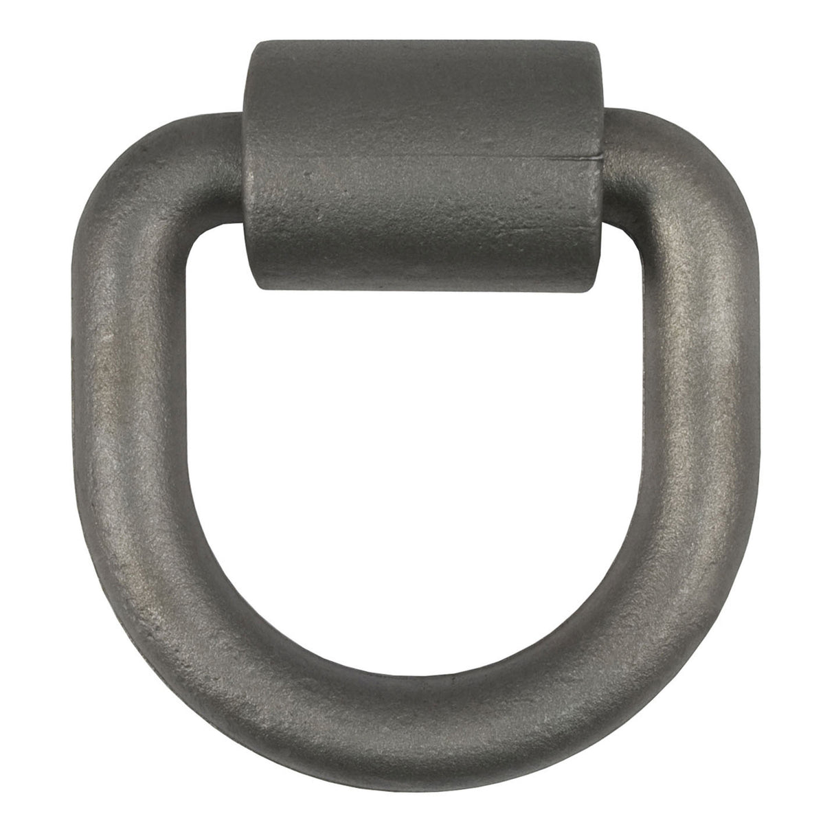 Curt - 3"x 3" Weld-On Tie-Down D-Ring (8,833 lbs, Raw Steel) - 83760