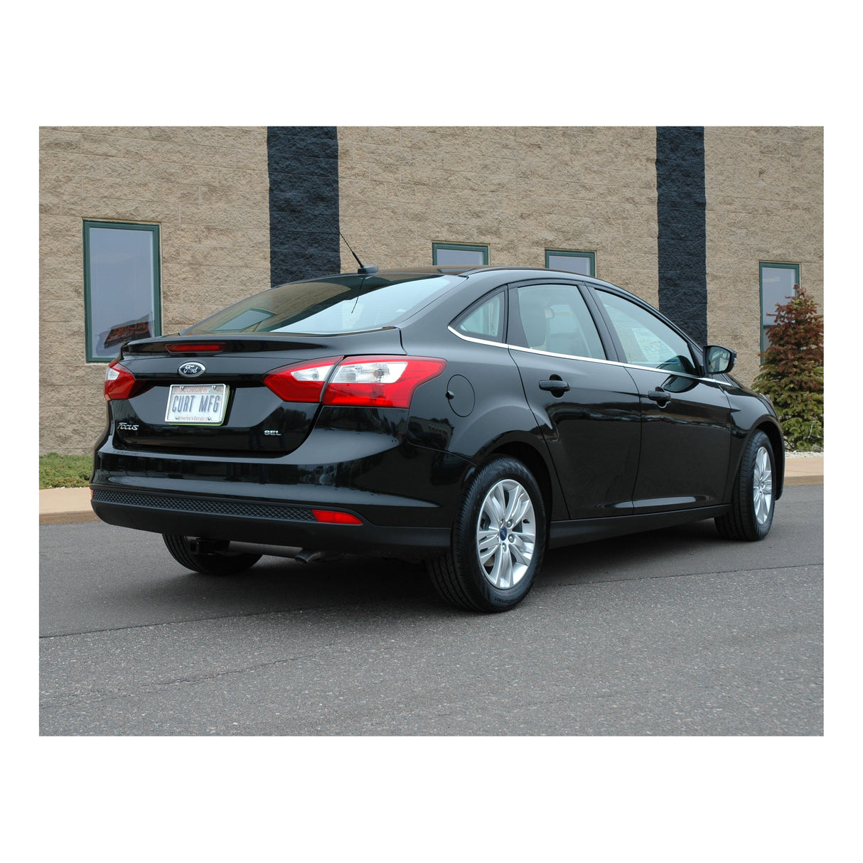 Curt - Class 1 Trailer Hitch, 1-1/4" Ball Mount, Select Ford Focus - 111583