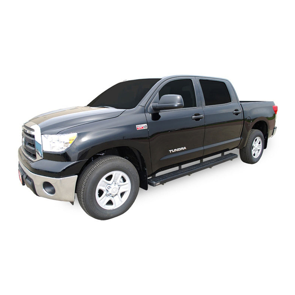 Luverne - 88" Grip Step Boards - Black - 415088