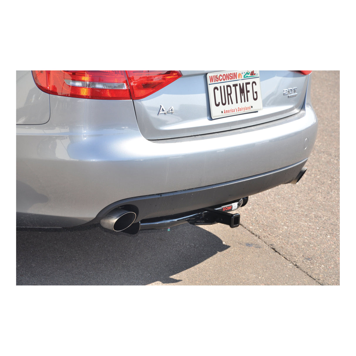 Curt - Class 1 Trailer Hitch, 1-1/4" Receiver, Select Audi A4 Quattro, Allroad - 11195