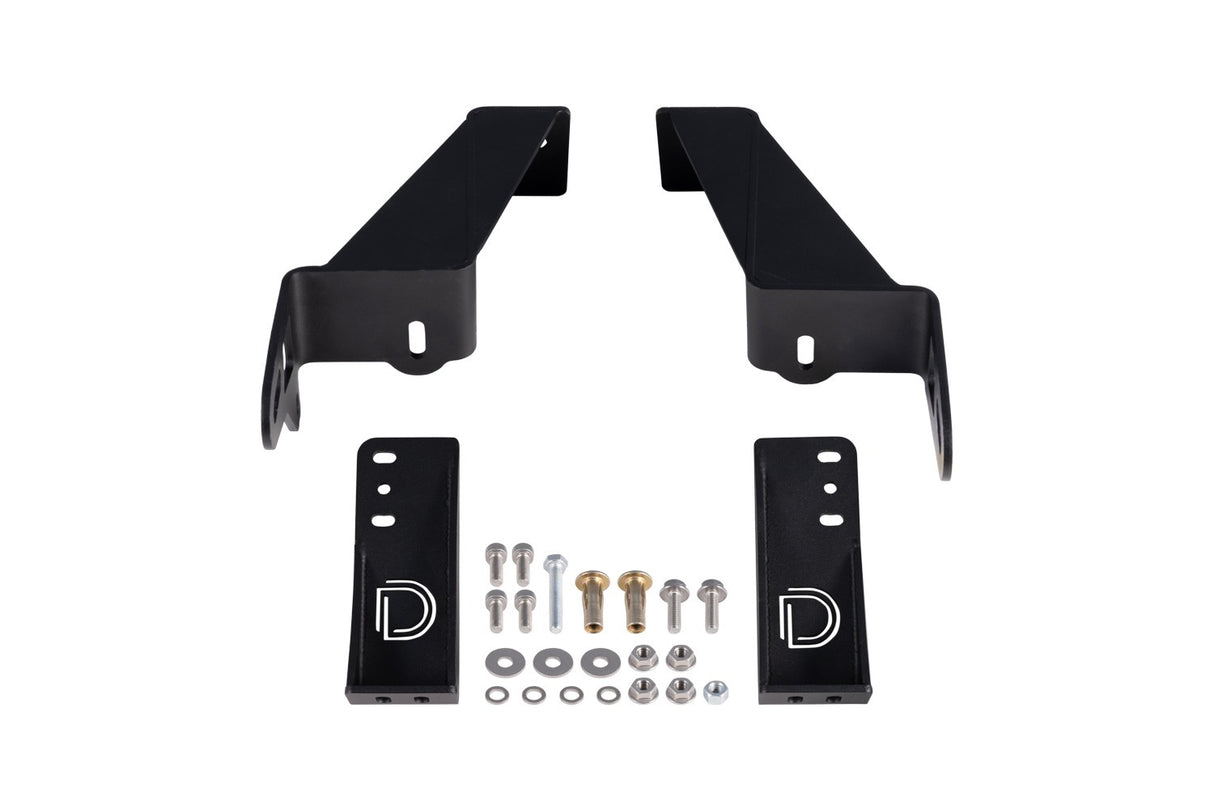 Diode Dynamics - Stage Series Grille Bracket Kit for 2018+ Jeep Wrangler JL - DD6825P