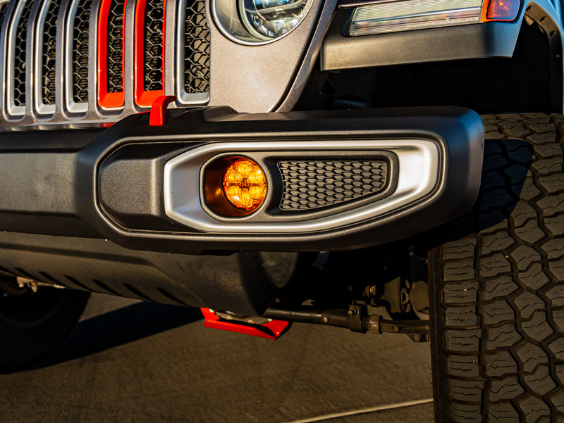 Nacho Offroad Technology - JL/JT SAE 1PC WHT FOG Kit - V3JW1KWSO