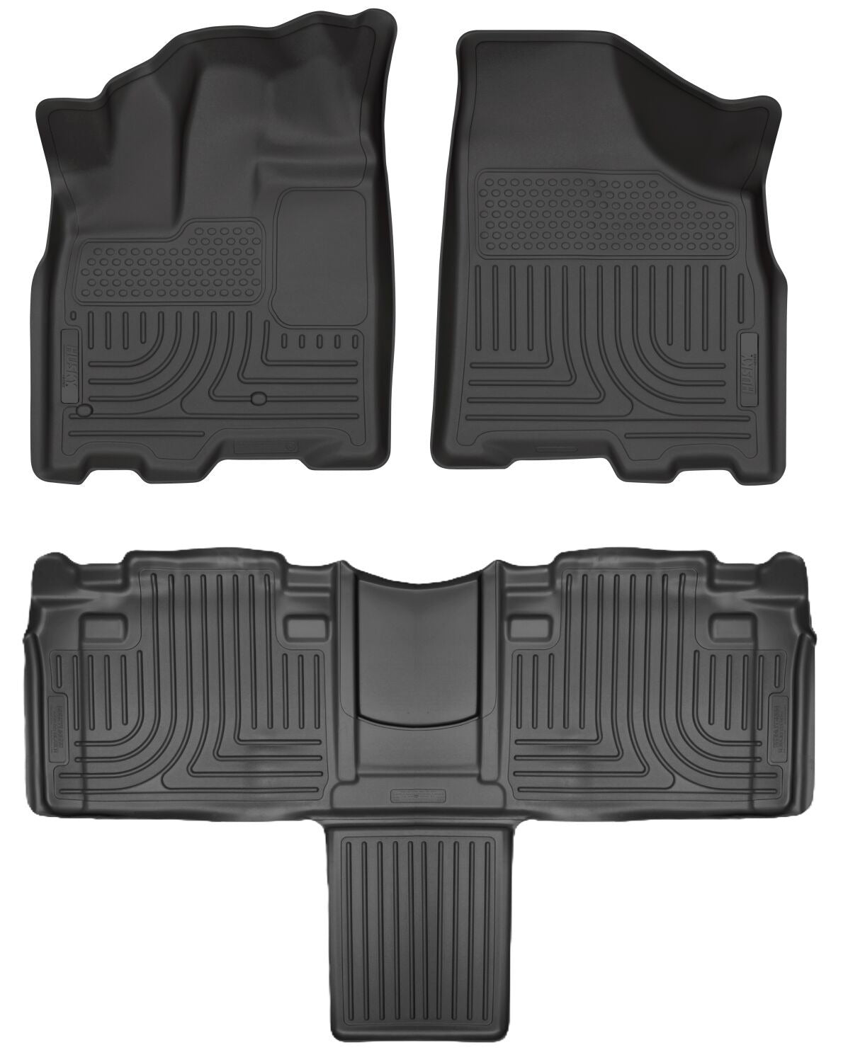 Husky Liners 93861 Weatherbeater - Front & 2nd Seat Floor Liners