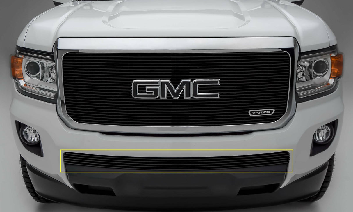 T-Rex Grilles - 1 Pc Horizontal Aluminum Billet Bumper Grille Insert - 25371B