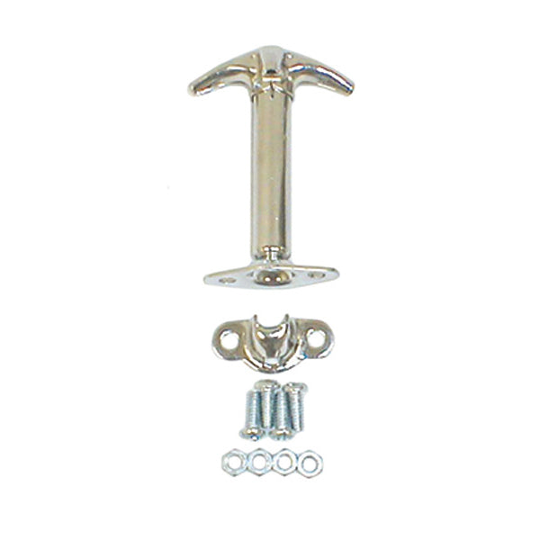 Hood Catch, Chrome; 42-95 Jeep CJ/Wrangler YJ