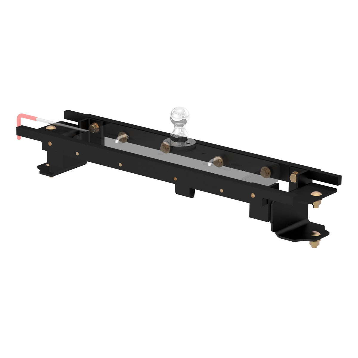 Curt - Double Lock Gooseneck Installation Brackets, Select Toyota Tundra, 6.5-Foot Bed - 60667