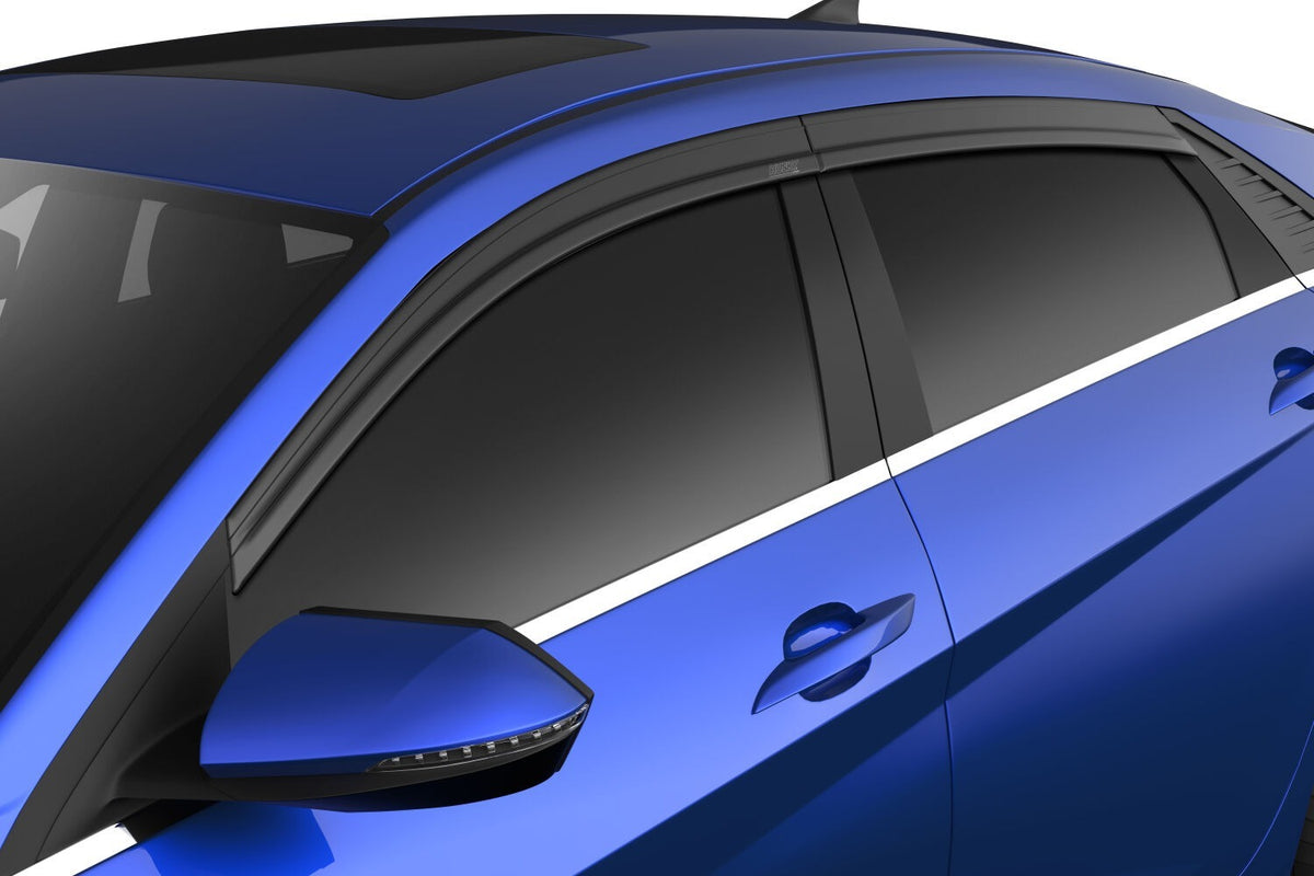 Husky Liners 2854118 Low Profile Ventvisor Deflector; Smoke; Outside Mount; 4 pc.