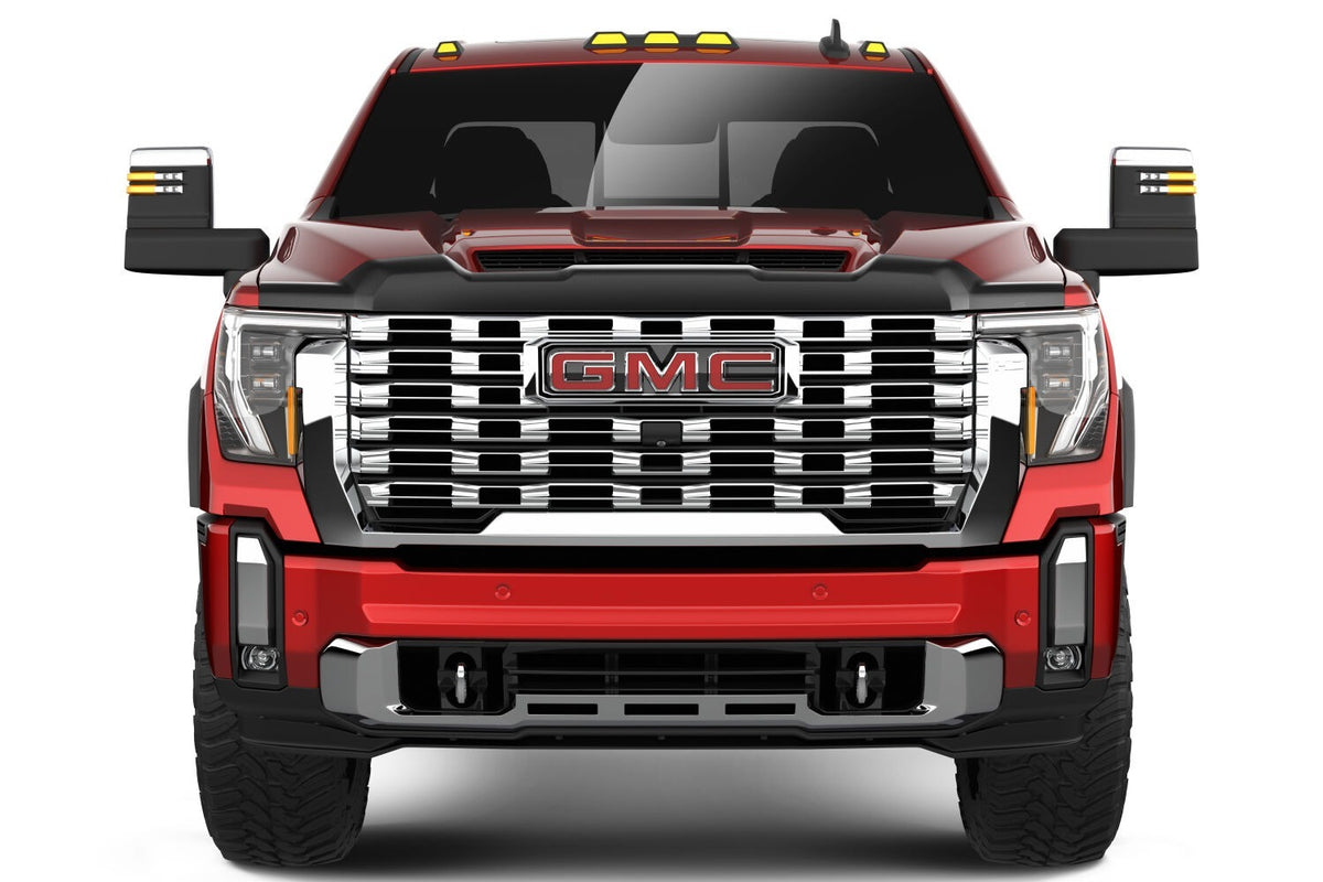 Husky 2842285 Aeroskin Flush Mount Smoke Hood Protector 2024 GMC 2500/3500 HD