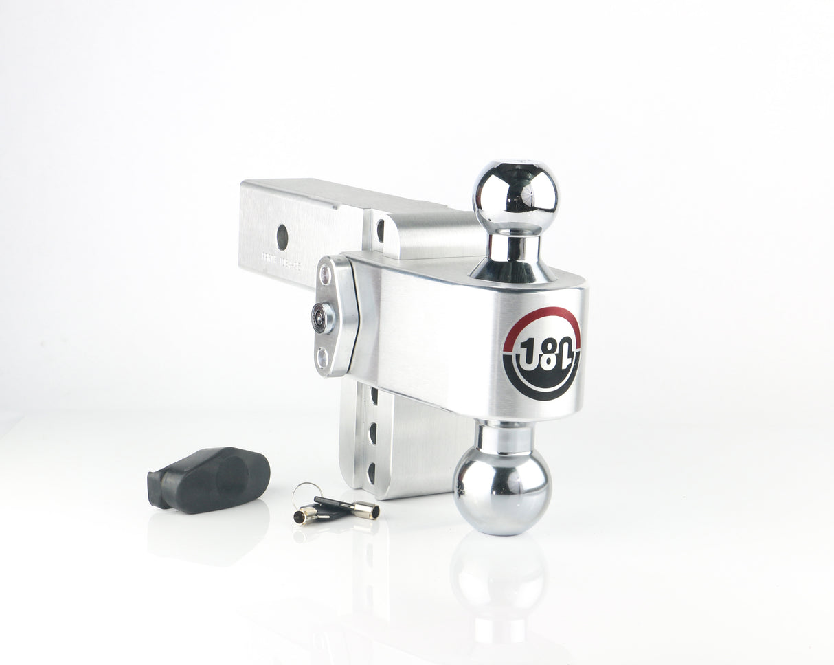 Weigh Safe - CTB4-2.5 Turnover Ball 4" Drop Hitch with 2.5" Shank