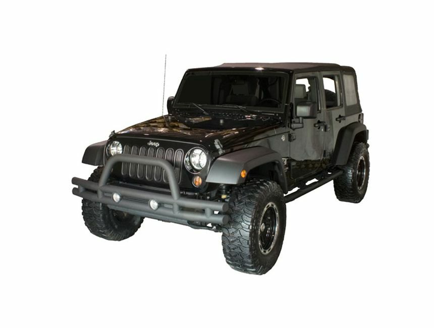 Rugged Ridge - Arcus Front Bumper Set, With Overrider; 18-21 JL/JT - 11549.05