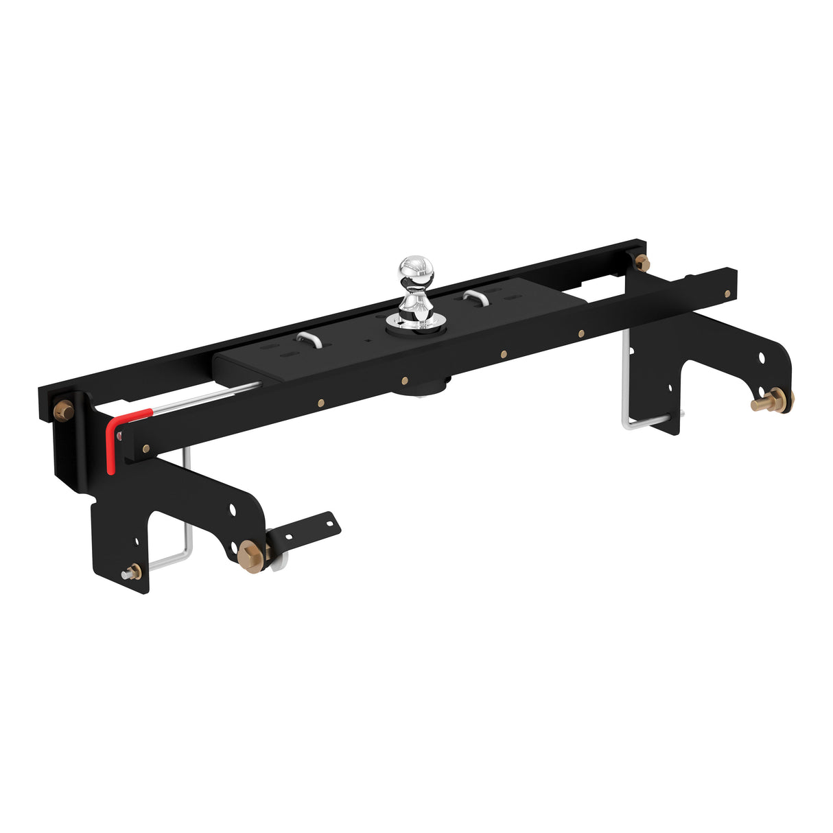 Curt - Double Lock Gooseneck Hitch Kit with Brackets, Select Silverado, Sierra - 60712