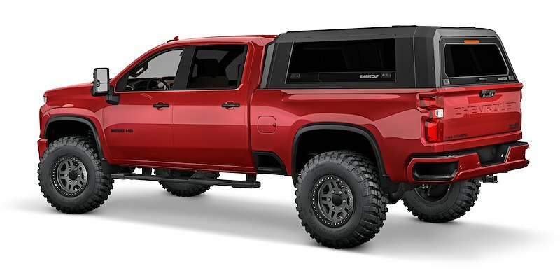 RSI SmartCap - Silverado/Sierra Truck Bed Cap SmartCapEVO Sport Matte Black 20-24 Chevrolet Silverado/Sierra 2500/3500 HD 6.5 Foot Standard Bed SmartCap - EV0110-MB