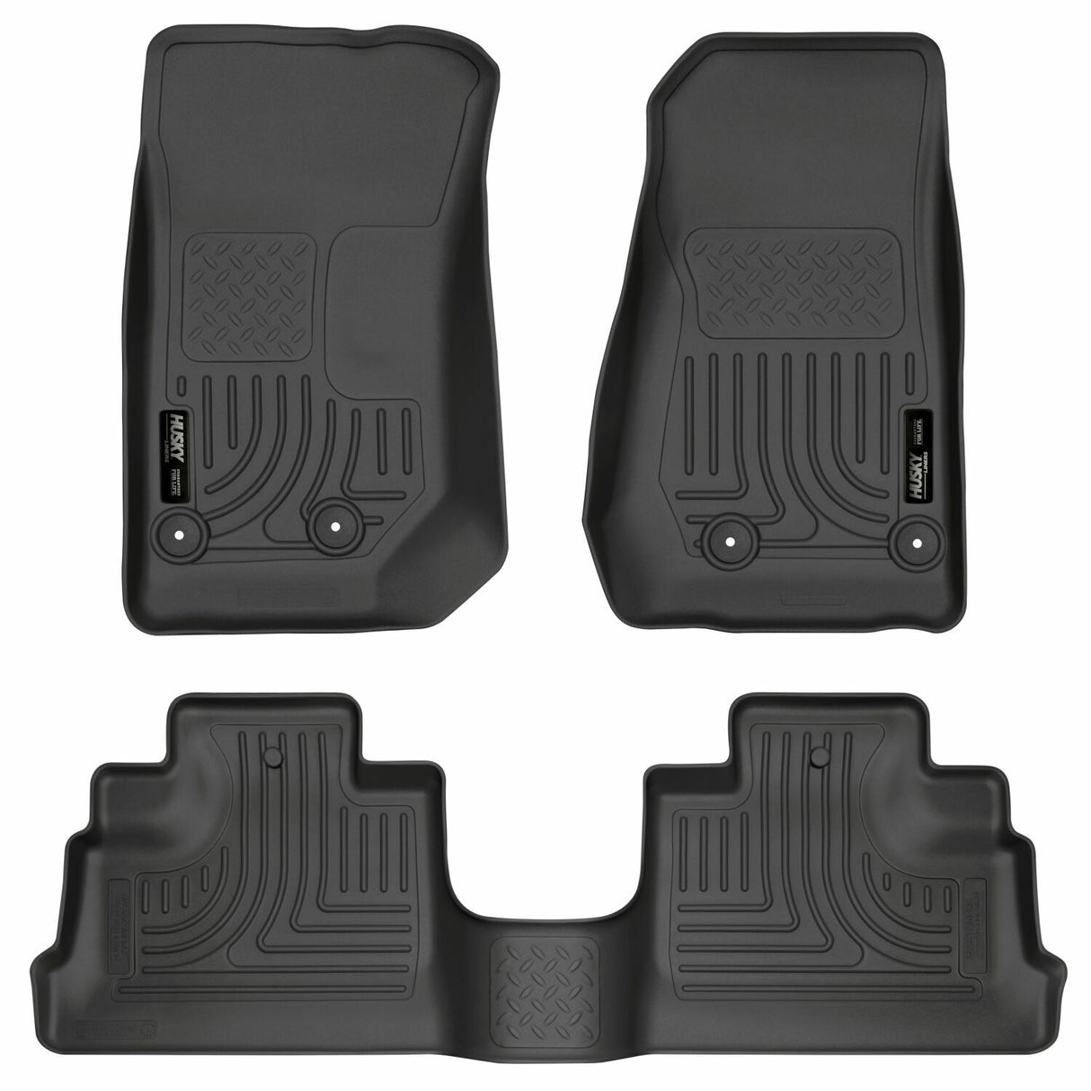 Husky Liners 93971 Weatherbeater - Front & 2nd Seat Floor Liners