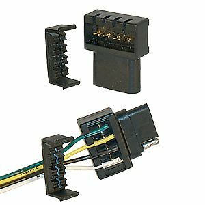 Husky Towing - 15180 Replacement Car and Trailer Ends 4 Way Flat 1 Pair