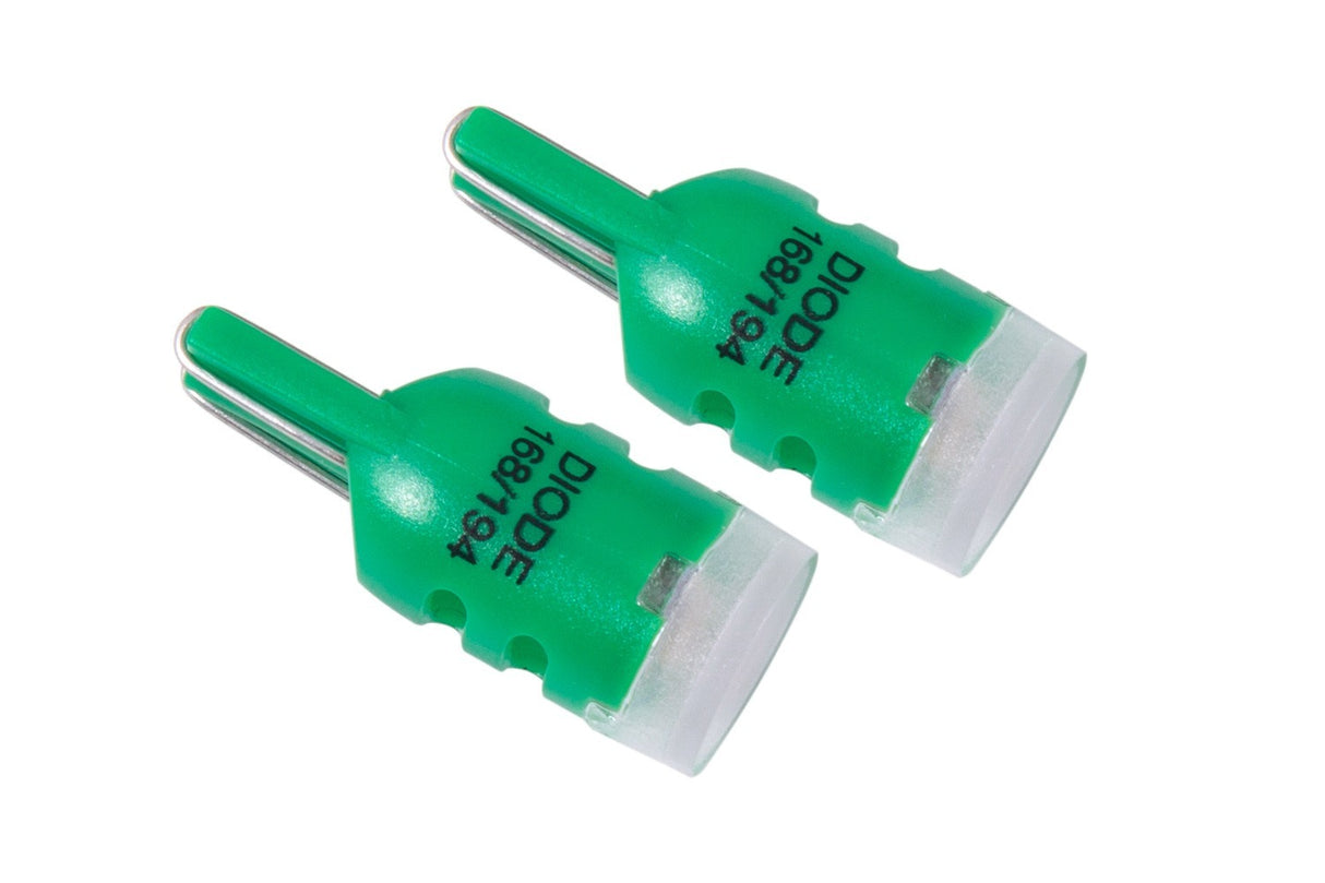 Diode Dynamics - DD0203P - 194 HP3 LED Green (pair)