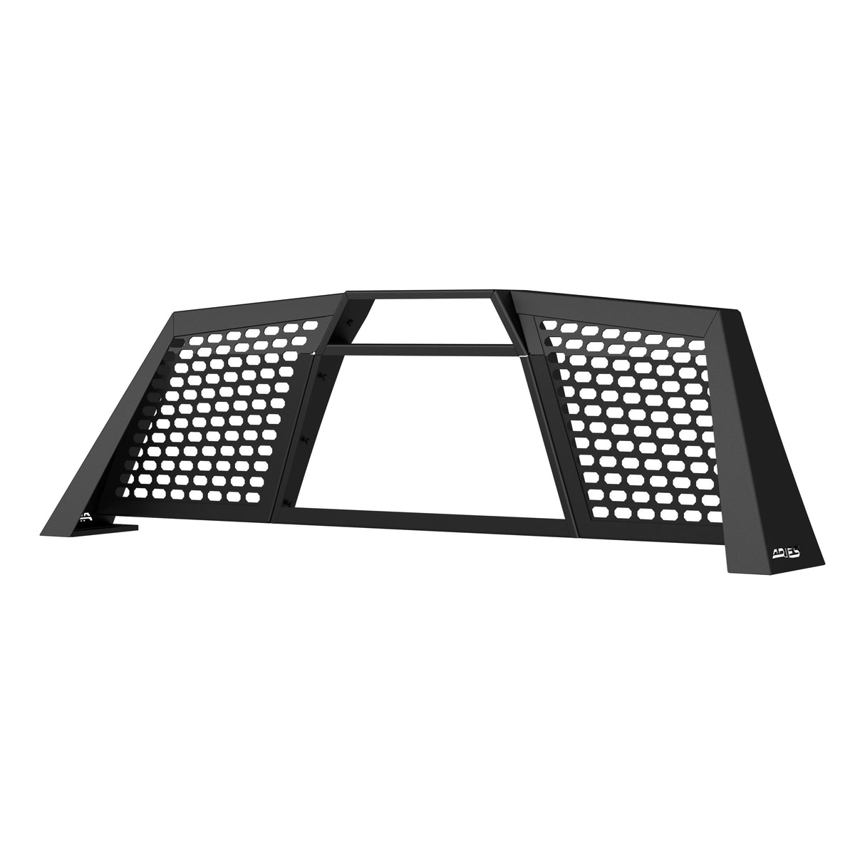 Aries - Switchback Black Aluminum Headache Rack, Select Chevrolet Silverado, GMC Sierra - 1110110