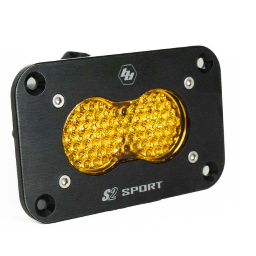 Baja Designs - 541016 - S2 Sport Black Flush Mount LED Auxiliary Light Pod