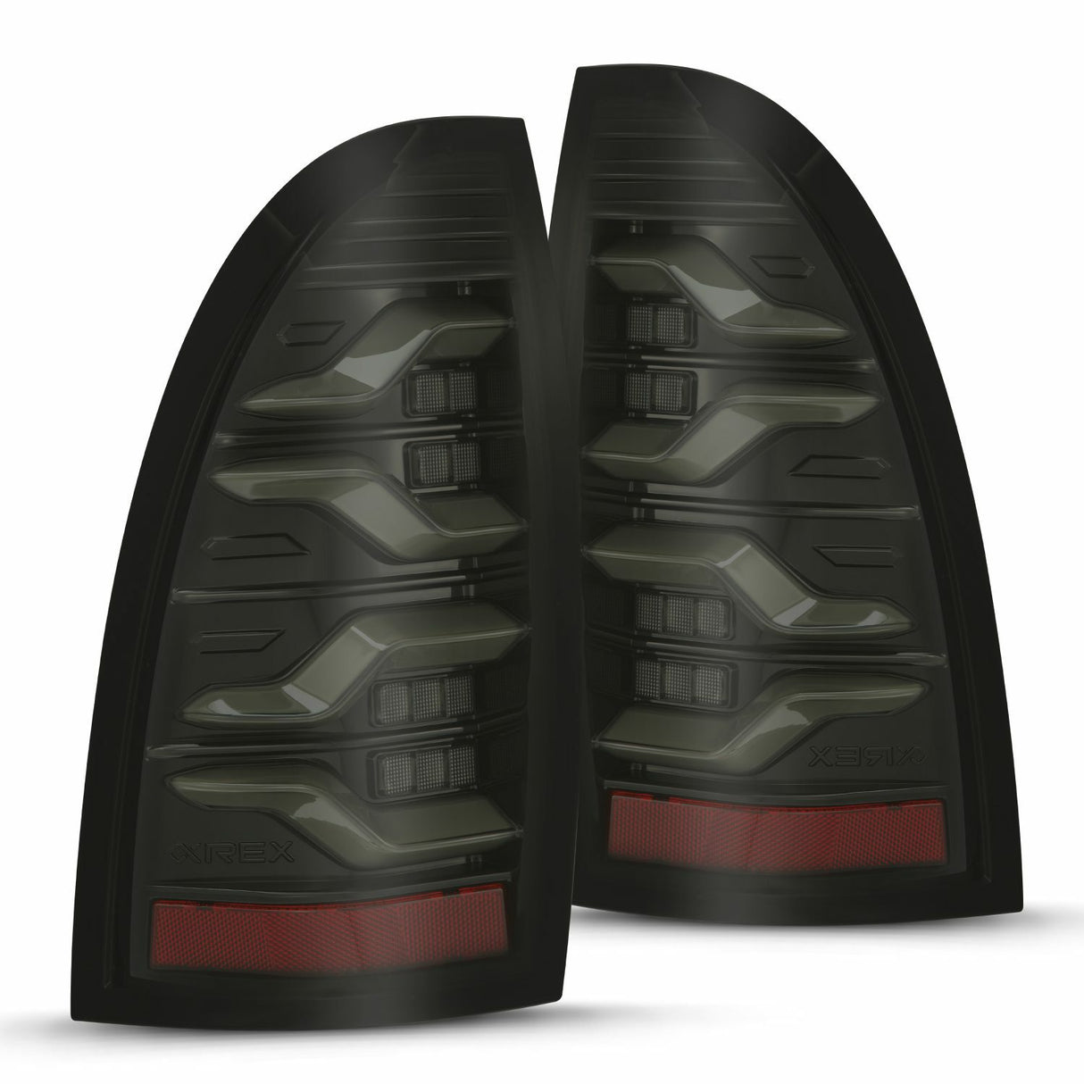 AlphaRex 680050 LED Taillights Alpha-Black