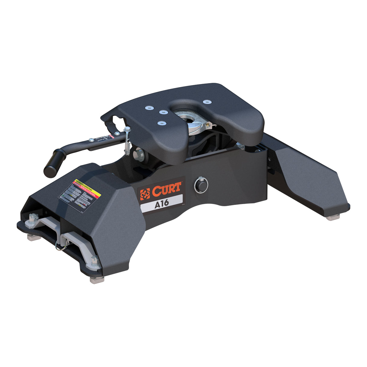 Curt - A16 5th Wheel Hitch, Select Ford F-250, F-350, F-450, 8' Bed Puck System - 16033