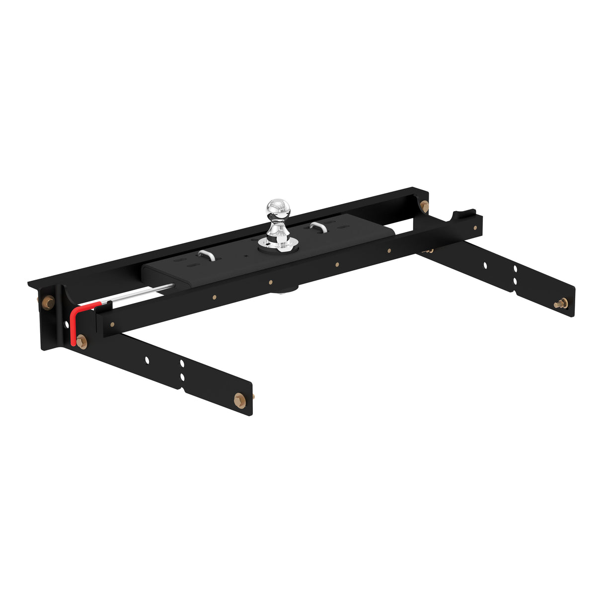 Curt - Double Lock Gooseneck Hitch Kit with Brackets, Select Chevrolet, GMC C / K - 60713