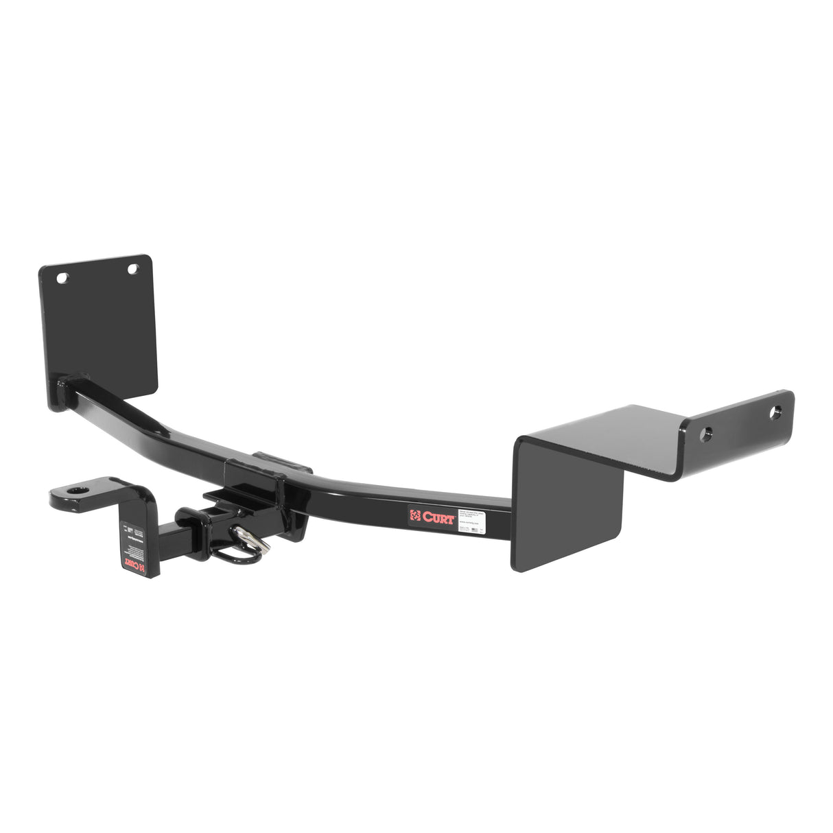 Curt - Class 1 Trailer Hitch, 1-1/4" Ball Mount, Select Hyundai Accent, Kia Rio - 110943