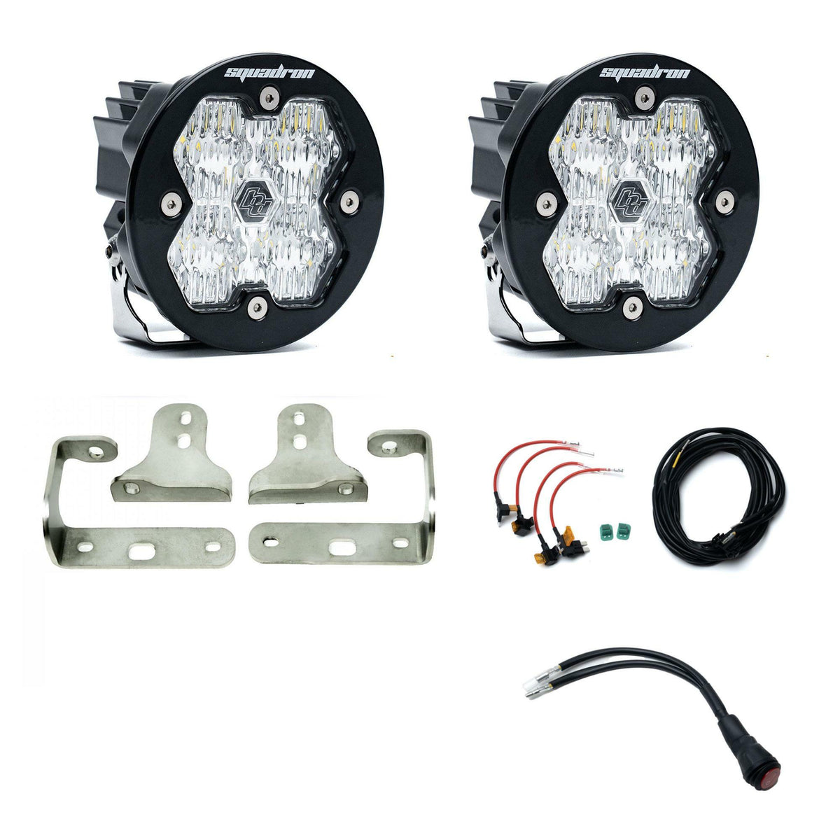 Baja Designs - 44-0045 Squadron-R 2.0 Sport Fog Pocket Light Kit