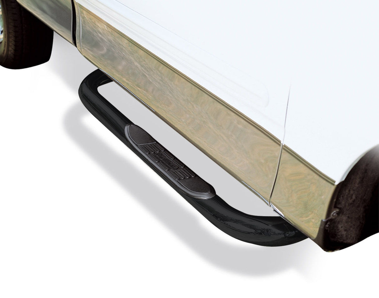 Go Rhino 4094B - 4000 Series SideSteps With Mounting Bracket Kit - Powder Coat Black