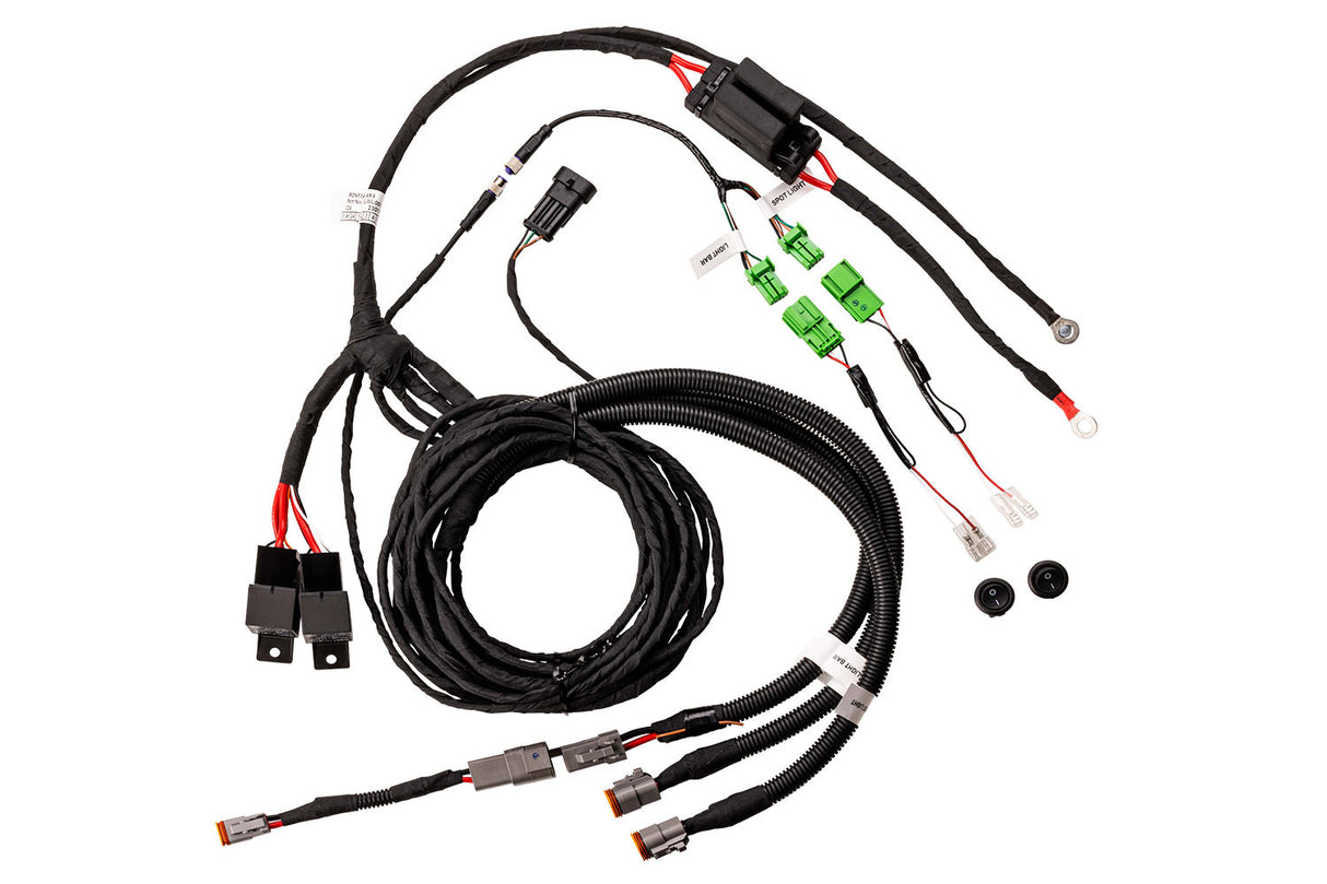 Ironman 4x4 - SCOPE 5" & 7" LED DRIVING LIGHT WIRING HARNESS - IDLWL001