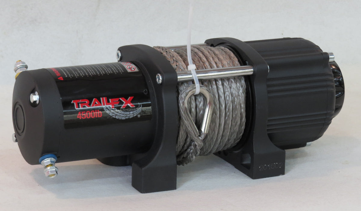 TrailFx - ATV/UTV Synthetic Rope Winch 4500 Lb (WS45B)