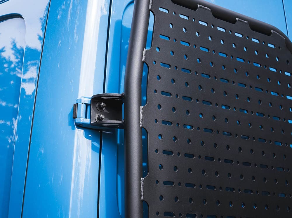 Flatline Van Co. - 2019-2025 Mercedes-Benz Sprinter Rear Door Platform with 180 Hinges - SP1116B