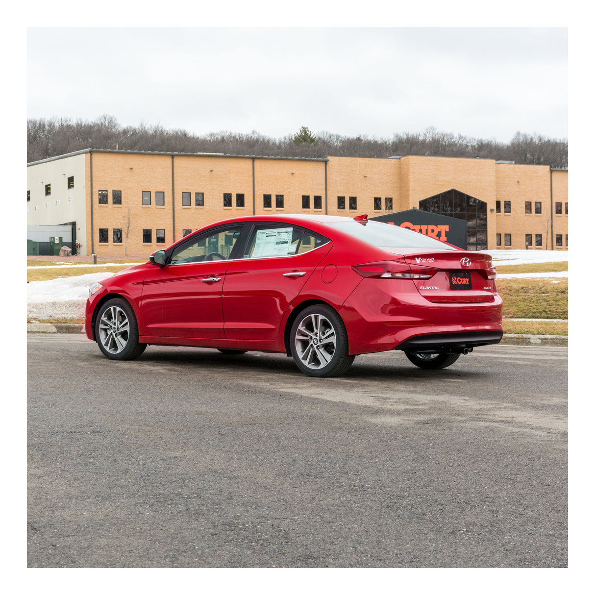 Curt - Class 1 Trailer Hitch, 1-1/4" Ball Mount, Select Hyundai Elantra - 114243