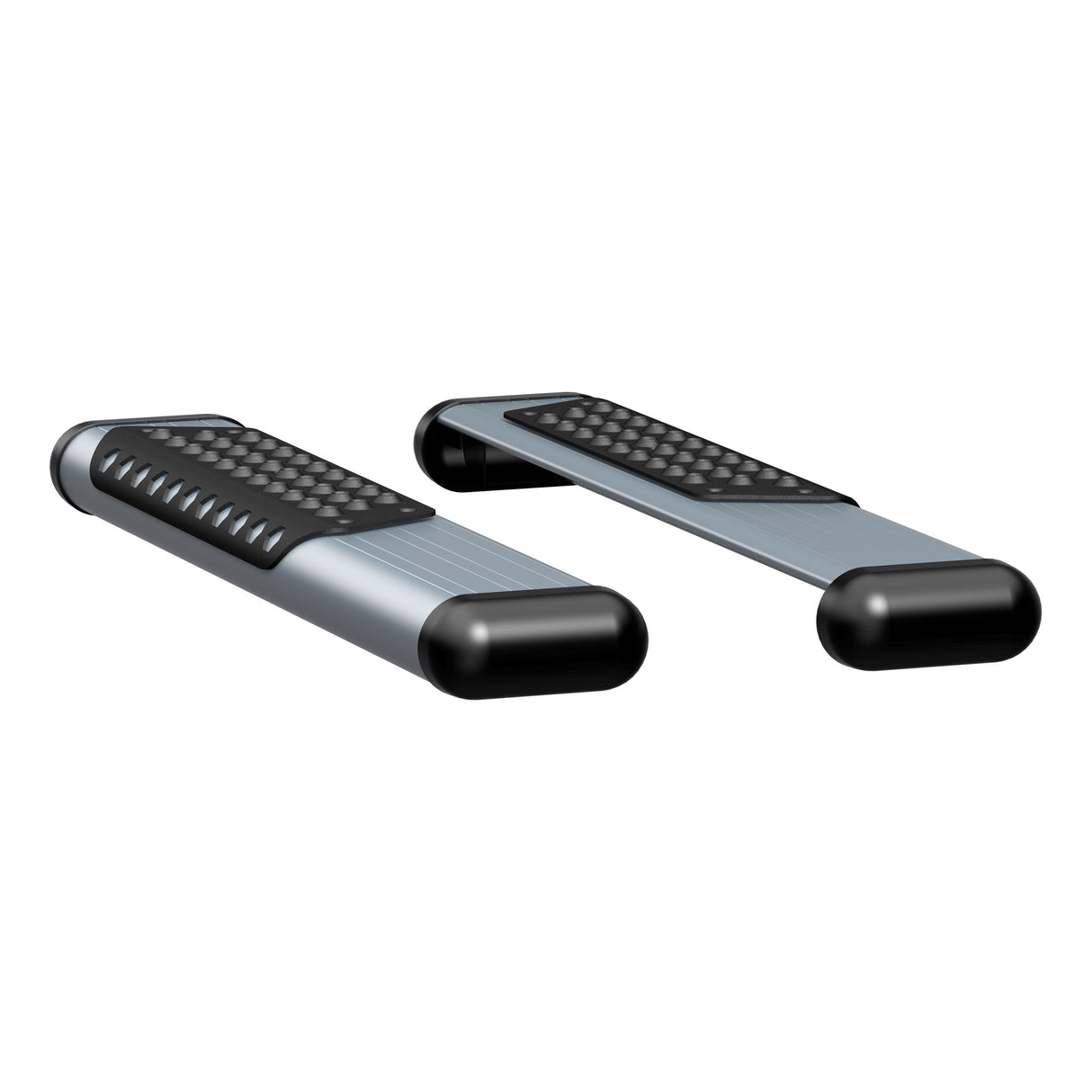 Luverne - 36" Van O-Mega II 6" Oval Steps - Silver - 583036