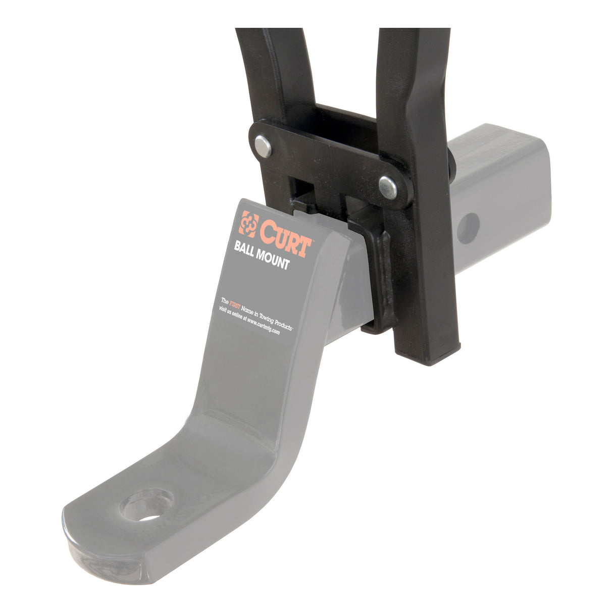 Curt - Clamp-On Bike Rack (3 Bikes, Fits Over 2" Shank) - 18013