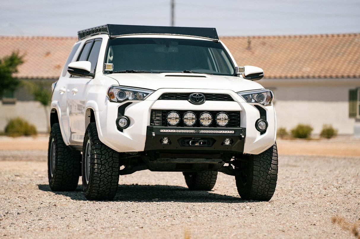 Rago Fabrication - 2014-2024 Toyota 4Runner Center Mount Winch Front Bumper - F6603630801NA
